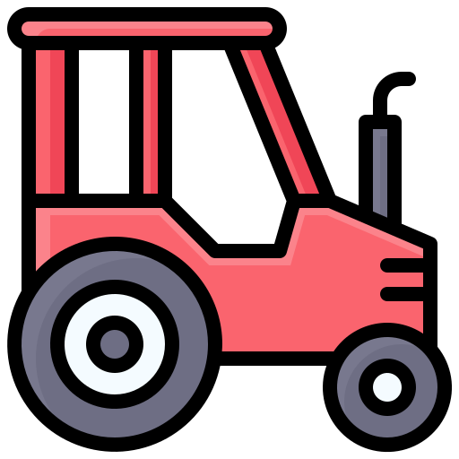 tractor Generic Outline Color icono