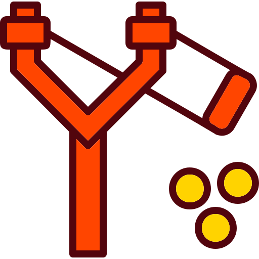 Slingshot Generic Outline Color icon