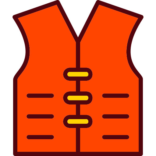 rettungsweste Generic Outline Color icon