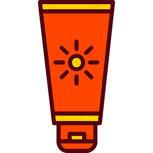 Sunscreen Generic Outline Color icon