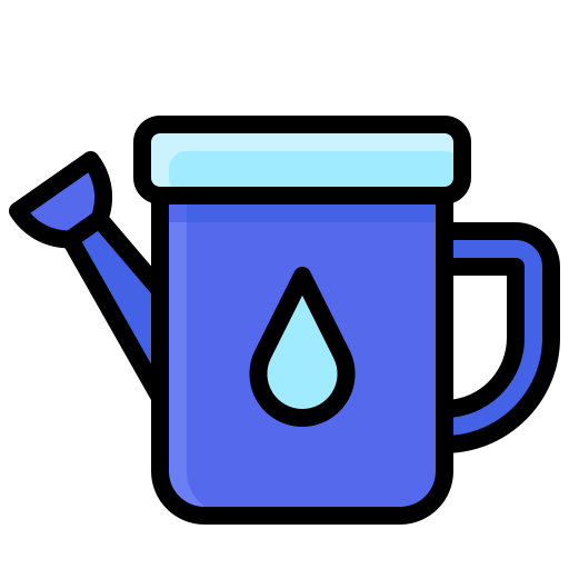 Watering Plants Generic Outline Color icon