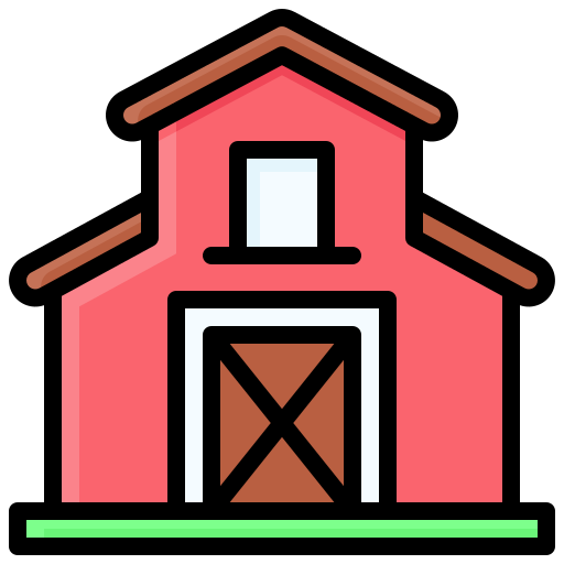 stodoła Generic Outline Color ikona