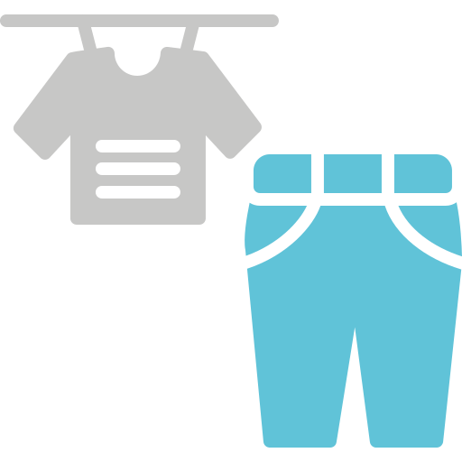 Clothes Generic Blue icon