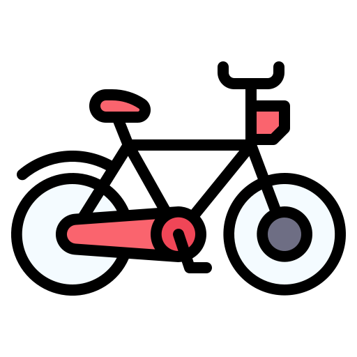 Bycicle Generic Outline Color icon