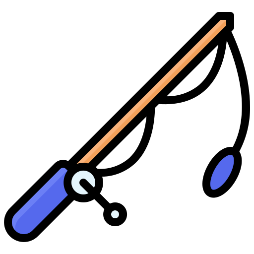 Ловля рыбы Generic Outline Color иконка