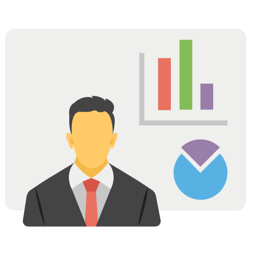 business analist Generic Flat icoon