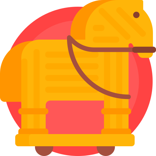 Trojan horse Detailed Flat Circular Flat icon