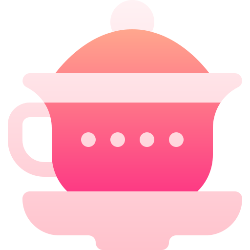 tazza da tè Basic Gradient Gradient icona
