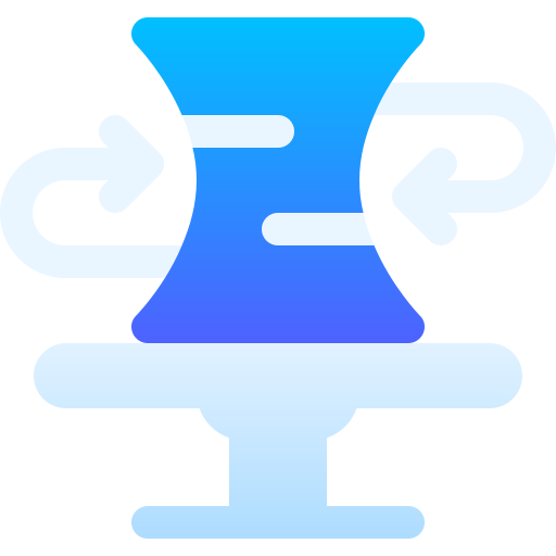 포터 휠 Basic Gradient Gradient icon