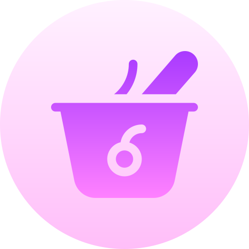 yogur Basic Gradient Circular icono