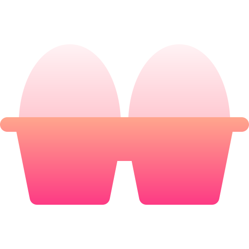 卵パック Basic Gradient Gradient icon