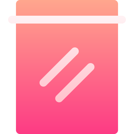 ジップバッグ Basic Gradient Gradient icon