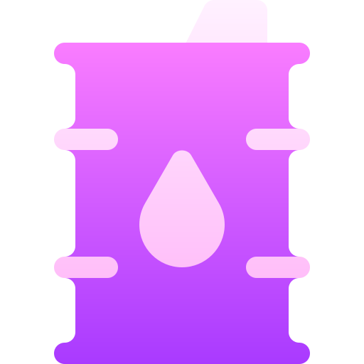 Нефтяная бочка Basic Gradient Gradient иконка