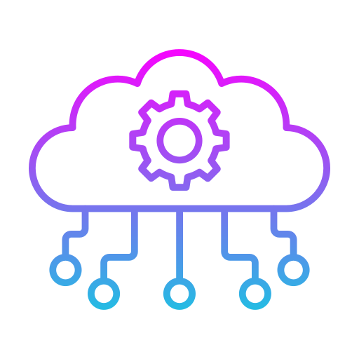 Cloud Computing Generic Gradient icon