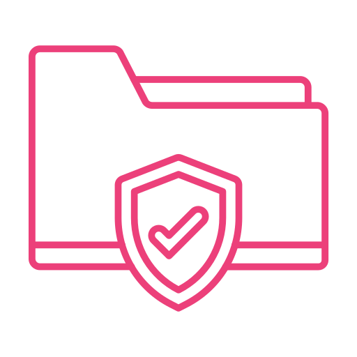 Data security Generic Simple Colors icon