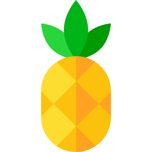 ananas Basic Straight Flat icona