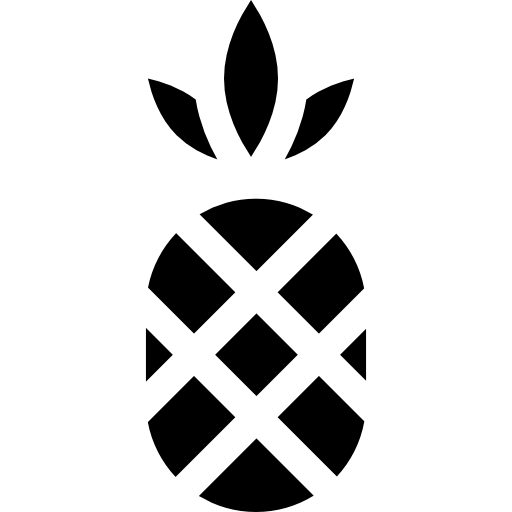 파인애플 Basic Straight Filled icon