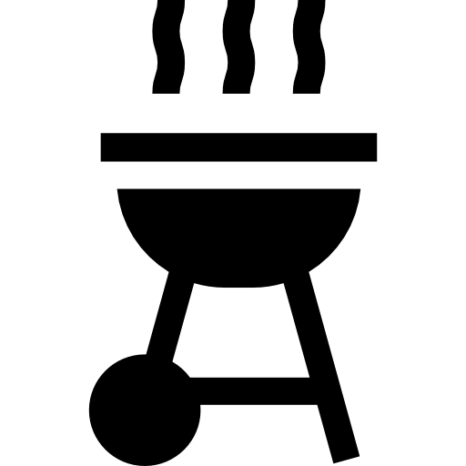 barbacoa Basic Straight Filled icono