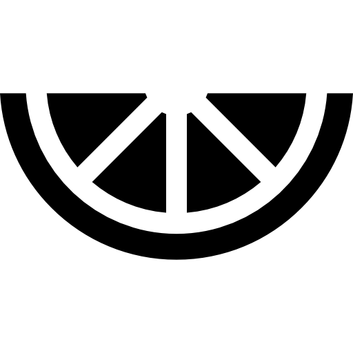 cytrynowy Basic Straight Filled ikona