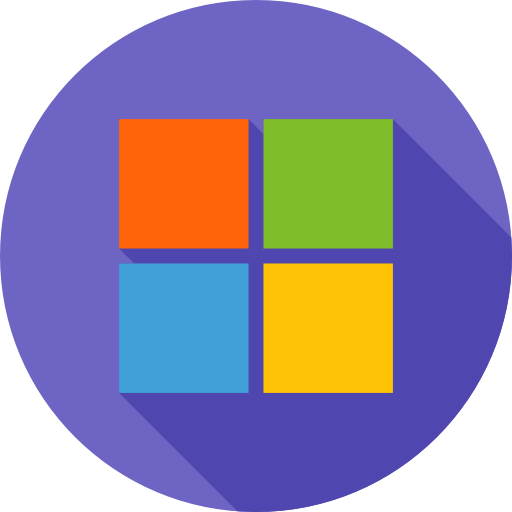 マイクロソフト Flat Circular Flat icon