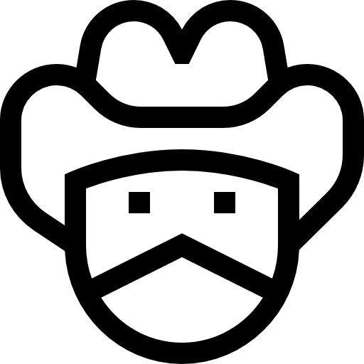 bandyta Basic Straight Lineal ikona