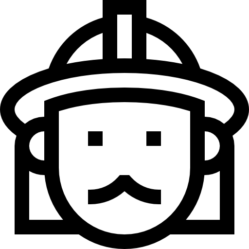 feuerwehrmann Basic Straight Lineal icon