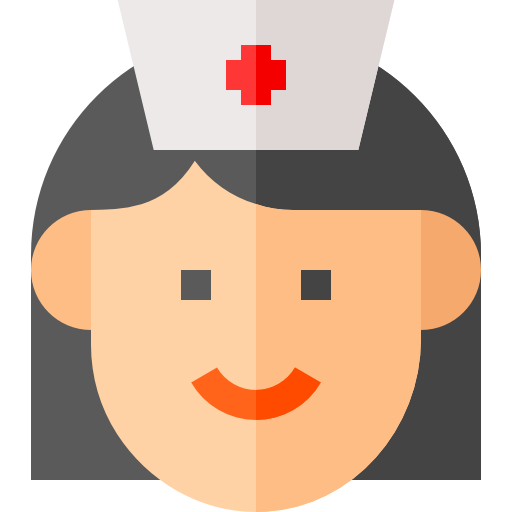 Nurse Basic Straight Flat icon