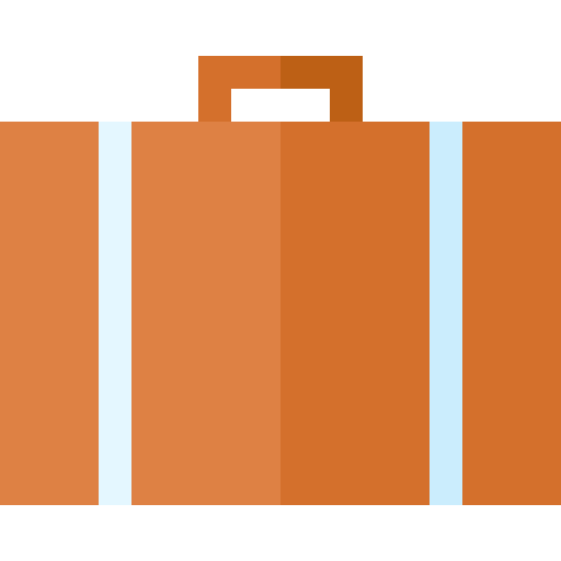 walizka Basic Straight Flat ikona