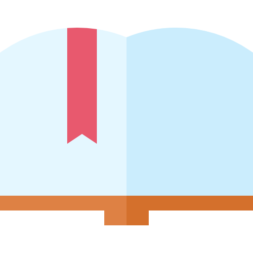 Book Basic Straight Flat icon