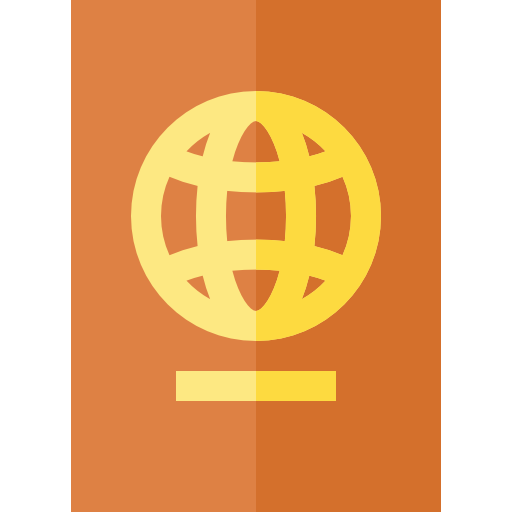 Passport Basic Straight Flat icon