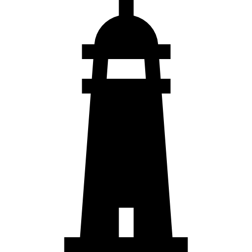 灯台 Basic Straight Filled icon