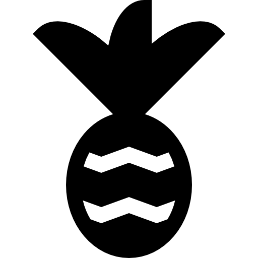 파인애플 Basic Straight Filled icon