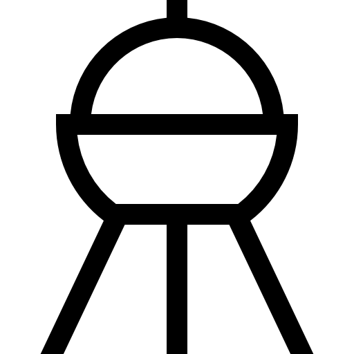 バーベキュー Basic Straight Lineal icon