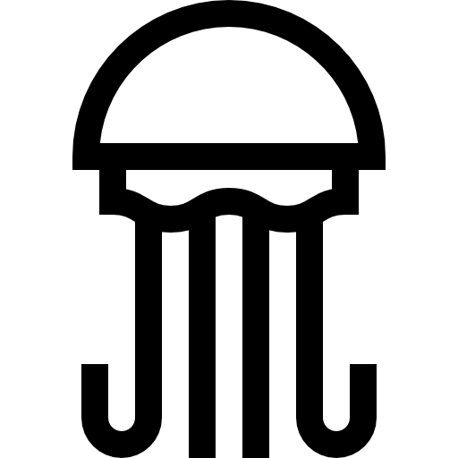 meduza Basic Straight Lineal ikona