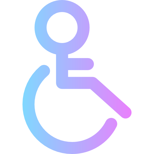 handicap Super Basic Rounded Gradient icoon