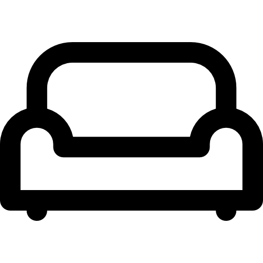ソファー Super Basic Rounded Lineal icon