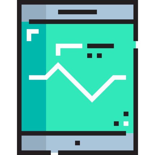 Tablet Detailed Straight Lineal color icon