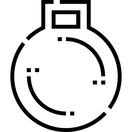 kettlebell Detailed Straight Lineal Icône