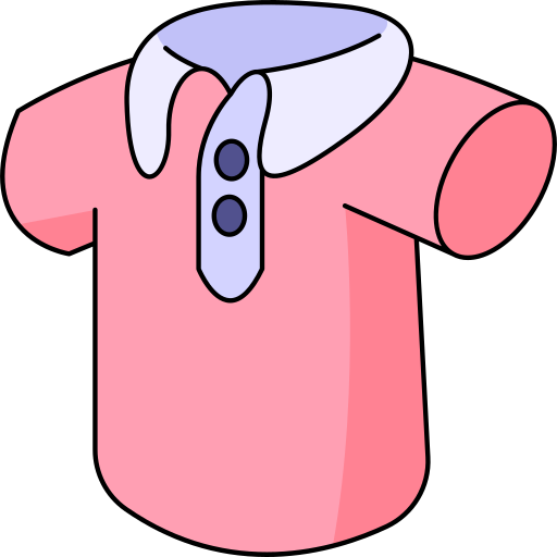 la chemise Generic Thin Outline Color Icône