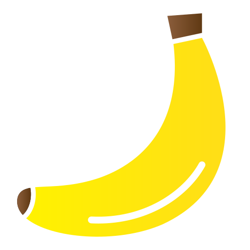 Банан Generic Flat Gradient иконка