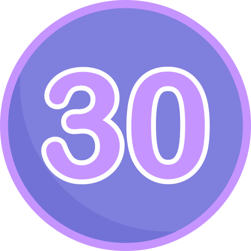 treinta Generic Flat icono