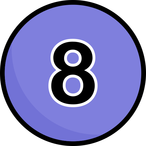 osiem Generic Outline Color ikona