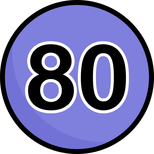 80人 Generic Outline Color icon