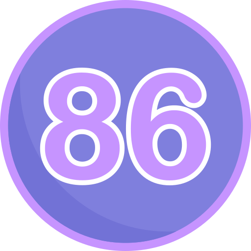 86 Generic Flat ikona