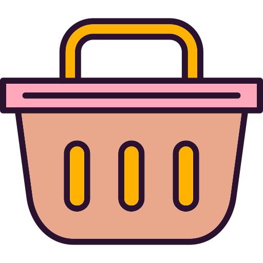 Add to Basket Generic Outline Color icon