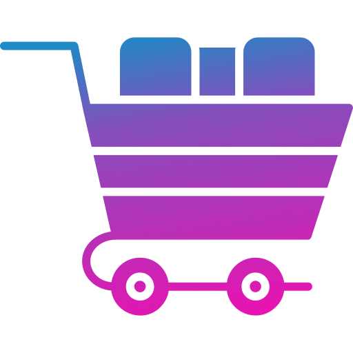 carrito de compras Generic Flat Gradient icono