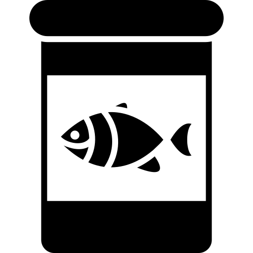 ingeblikt voedsel Generic Glyph icoon