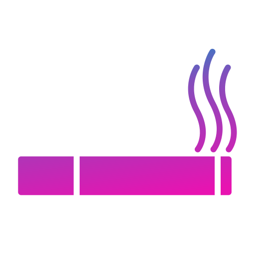 sigaret Generic Flat Gradient icoon
