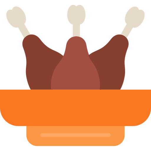 cuisse de poulet Generic Flat Icône