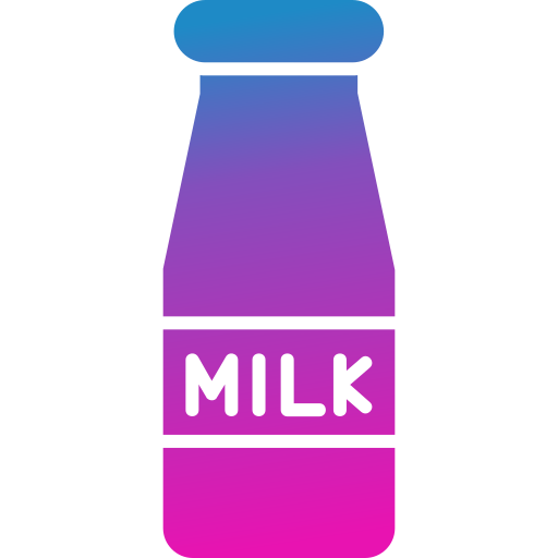 bouteille de lait Generic Flat Gradient Icône